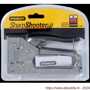 Stanley TR45 hobby handtacker basis uitvoering type A staal - A51021944 - afbeelding 2