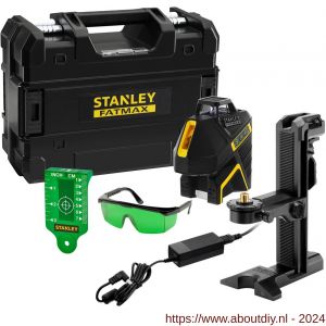 Stanley FatMax 360 graden laser met 2 verticale lijnen G Li-ion SLGi-2V - A51022112 - afbeelding 1