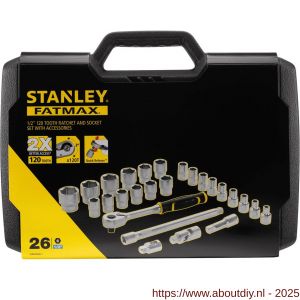 Stanley FatMax dopsleutelset 1/2 inch 26 delig - A51022028 - afbeelding 2