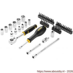 Stanley FatMax Pro Stack dopsleutelset 1/4 inch 48 delig - A51022023 - afbeelding 2