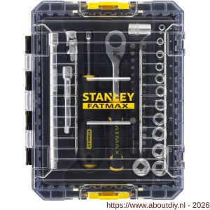 Stanley FatMax Pro Stack dopsleutelset 1/4 inch 48 delig - A51022023 - afbeelding 6