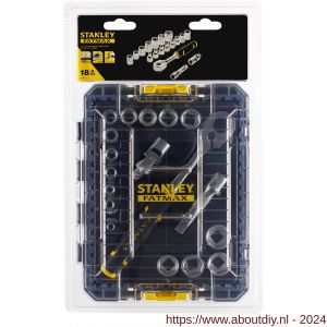 Stanley FatMax Pro Stack doppenset 3/8 inch 18-delig - A51022022 - afbeelding 5