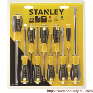 Stanley schroevendraaierset Essential 10-delig - A51021395 - afbeelding 2