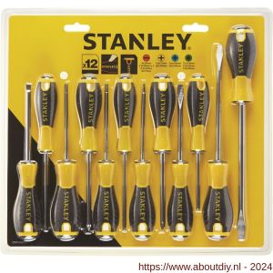 Stanley schroevendraaierset Essential 12-delig - A51021396 - afbeelding 2