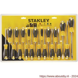 Stanley schroevendraaierset Essential 20-delig - A51021397 - afbeelding 2