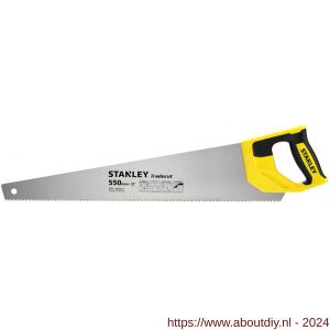 Stanley houtzaag Tradecut Universal 550 mm 8 tanden per inch - A51022105 - afbeelding 2