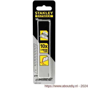 Stanley Carbide reserve afbreekmes 18 mm set 10 stuks - A51021489 - afbeelding 2