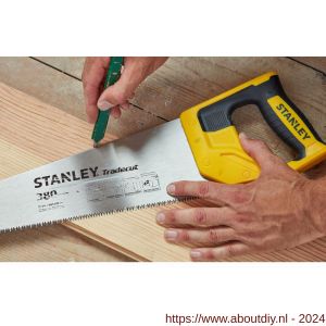 Stanley houtzaag Tradecut Universal 380 mm 8 tanden per inch - A51022106 - afbeelding 5