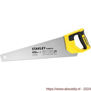 Stanley houtzaag Tradecut Universal 450 mm 8 tanden per inch - A51022108 - afbeelding 1