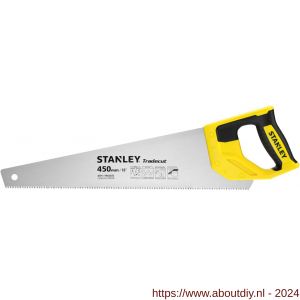 Stanley houtzaag Tradecut Universal 450 mm 8 tanden per inch - A51022108 - afbeelding 2