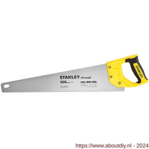 Stanley universeel hout zaag SharpCut 500 mm 7 tanden per inch - A51022110 - afbeelding 2