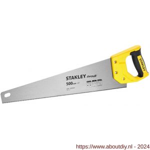 Stanley universeel hout zaag SharpCut 500 mm 11 tanden per inch - A51022109 - afbeelding 1