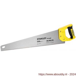 Stanley universeel hout zaag SharpCut 550 mm 11 tanden per inch - A51022111 - afbeelding 1