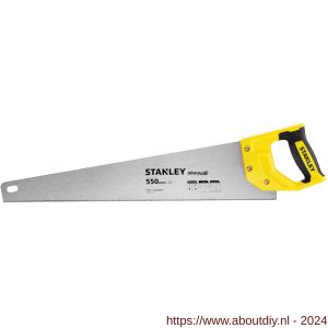 Stanley universeel hout zaag SharpCut 550 mm 11 tanden per inch - A51022111 - afbeelding 2