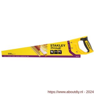 Stanley universeel hout zaag SharpCut 550 mm 11 tanden per inch - A51022111 - afbeelding 3