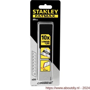 Stanley Carbide reserve afbreekmes 25 mm set 20 stuks - A51021492 - afbeelding 2