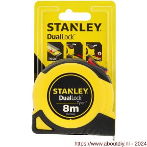 Stanley rolbandmaat Tylon Duallock 8 m x 25 mm - A51020931 - afbeelding 2