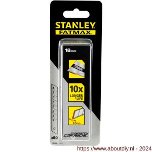 Stanley Carbide reserve afbreekmes 18 mm set 50 stuks - A51021490 - afbeelding 2