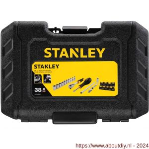 Stanley dopsleutelset 1/4 inch 38 delig - A51022027 - afbeelding 2