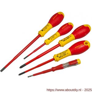 Stanley FatMax Pro VDE schroevendraaierset 5 delig PH smalle tip - A51021410 - afbeelding 1