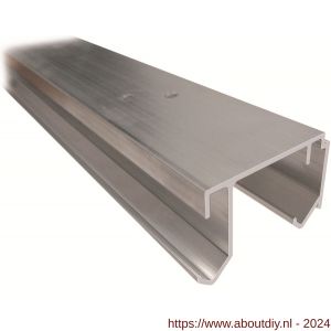 Henderson 20A/2400 schuifdeurbeslag Double Top bovenrail aluminium dubbel 2400 mm 45 kg - A20300269 - afbeelding 1