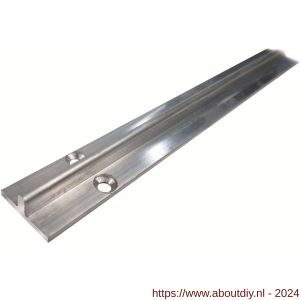 Henderson 80X/2000 schuifdeurbeslag Loretto T-profiel rail aluminium 1800 mm - A20300218 - afbeelding 1