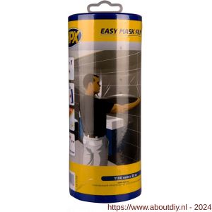 HPX Easy mask film afplak crêpepapier 1100 mm x 33 m met dispenser - A51700275 - afbeelding 1