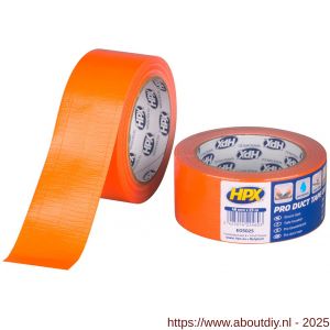 HPX Pro Duct universele reparatietape water- en weerbestendig oranje 48 mm x 25 m - A51700219 - afbeelding 1