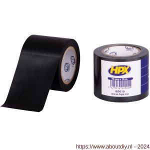HPX PVC isolatietape zwart 50 mm x 10 m - A51700084 - afbeelding 1