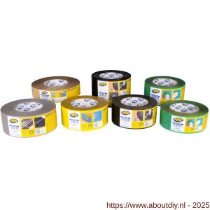 HPX Airtight Flex flexibele PE polyethyleen tape groen 50 mm x 25 m - A51700208 - afbeelding 2