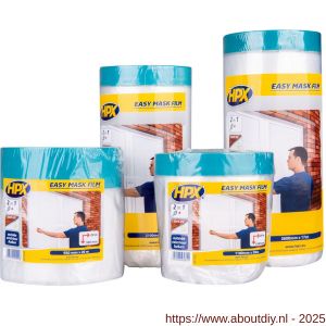 HPX Easy Mask Film Cloth afplak tape 1100 mm x 20 m - A51700281 - afbeelding 2