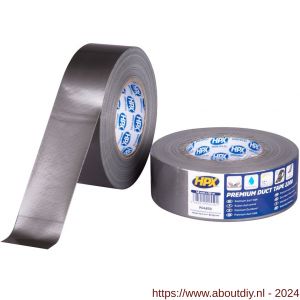 HPX Duct tape 2200 reparatie water- en weerbestendig zilver 48 mm x 50 m - A51700224 - afbeelding 1