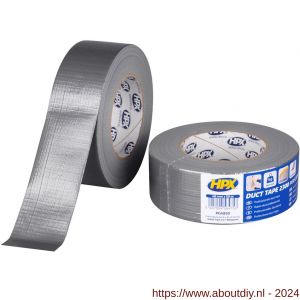 HPX Duct tape 2300 zilver 48 mm x 50 m - A51700299 - afbeelding 1