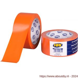 HPX PVC stucloper beschermingstape oranje 50 mm x 33 m - A51700037 - afbeelding 1