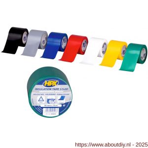 HPX PVC isolatietape blauw 50 mm x 10 m - A51700105 - afbeelding 2