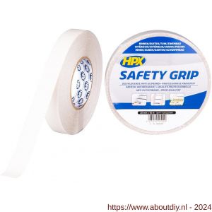 HPX anti-slip tape semi-transparant 25 mm x 18m - A51700255 - afbeelding 1