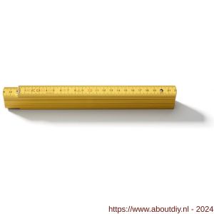 Hultafors H4010G DU duimstok hout 4000 geel 2 m 10 delen - A50150175 - afbeelding 1