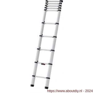 Wibe Ladders TL telescopische ladder aluminium - A50150543 - afbeelding 1