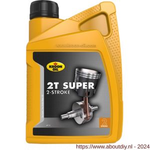 Kroon Oil 2T Super tweetakt motor olie 1 L flacon - A21501217 - afbeelding 1