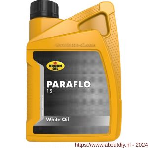 Kroon Oil Paraflo 15 witte technische medicinale olie 1 L flacon - A21500296 - afbeelding 1