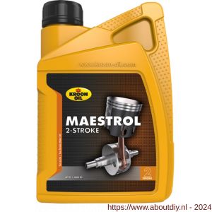 Kroon Oil Maestrol tweetakt motor olie 1 L flacon - A21501220 - afbeelding 1