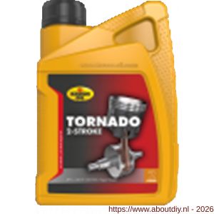 Kroon Oil Tornado tweetakt motor olie 1 L flacon - A21500810 - afbeelding 1
