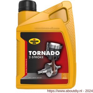 Kroon Oil Tornado tweetakt motor olie 1 L flacon - A21500810 - afbeelding 1