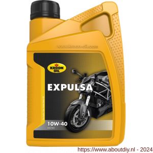 Kroon Oil Expulsa 10W-40 viertakt motorfiets olie 1 L flacon - A21500514 - afbeelding 1