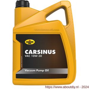 Kroon Oil Carsinus VAC 10W-30 vacuumpomp olie 5 L can - A21500814 - afbeelding 1