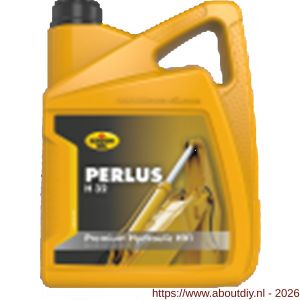 Kroon Oil Perlus H 32 hydraulische olie 5 L can - A21501053 - afbeelding 1