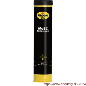 Kroon Oil MOS2 Grease EP 2 vet universeel 400 g patroon - A21500918 - afbeelding 1