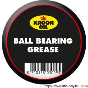 Kroon Oil Ball Bearing Grease kogellagervet onderhoud 65 ml blik - A21500883 - afbeelding 1