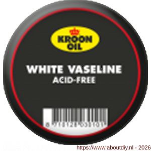 Kroon Oil White Vaseline onderhoud 65 ml blik - A21500913 - afbeelding 1