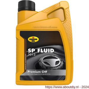 Kroon Oil SP Fluid 3013 hydraulische olie stuurbekrachtiging en niveauregeling 1 L flacon - A21500277 - afbeelding 1